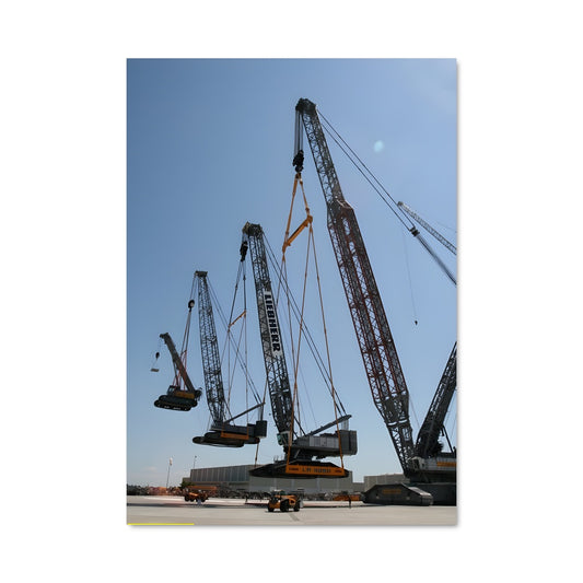 Poster Liebherr lr 13000 crane 81304