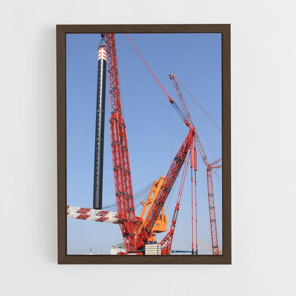 ap-liebherr lr 13000 crane-1 cadre Bois foncé