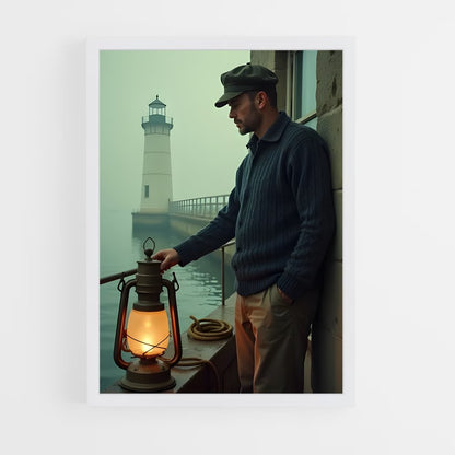 ap-lighthouse keeper-1 cadre Blanc