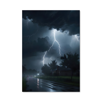 Poster Orage Texan