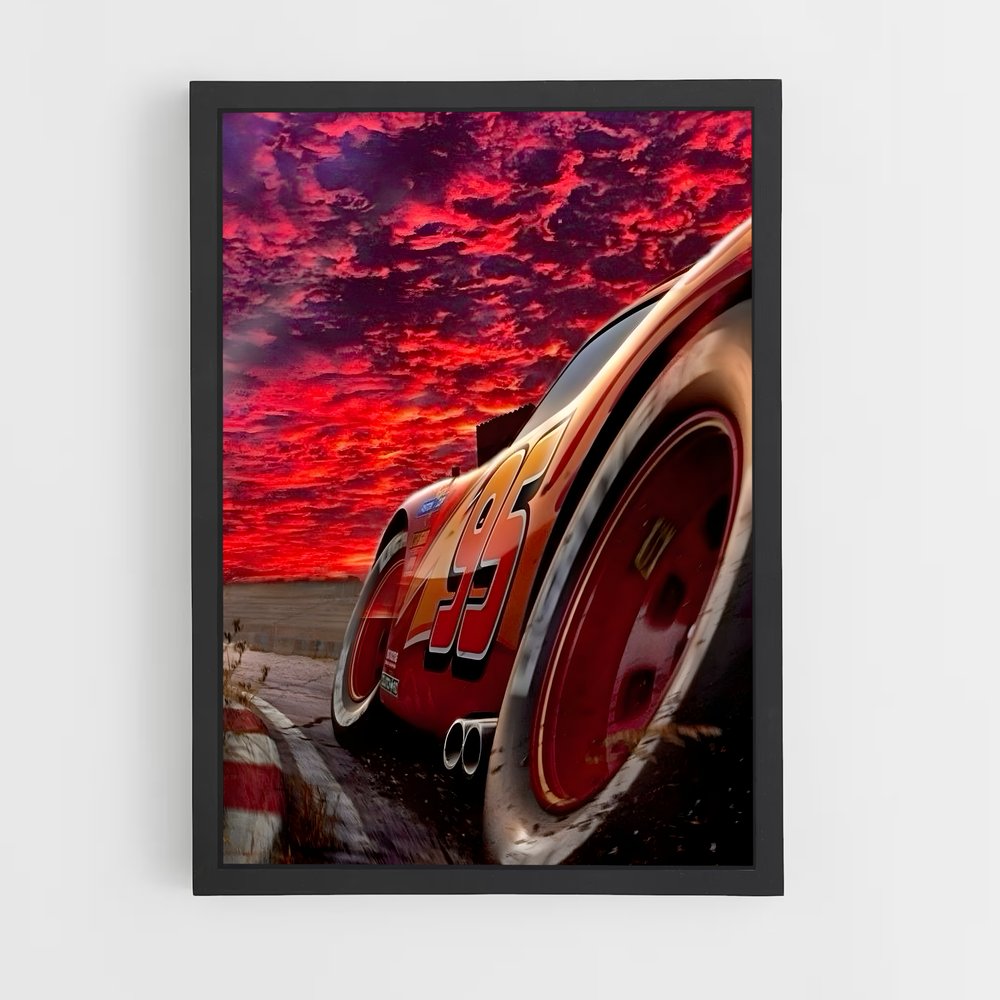ap-lightning mcqueen cars-7 cadre Noir
