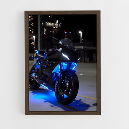 ap-lightning motorcycles-1 cadre Bois foncé