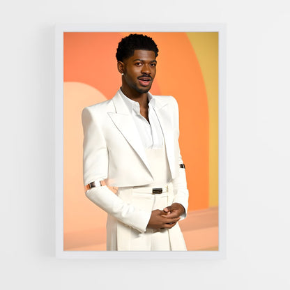 ap-lil nas x-2 cadre Blanc