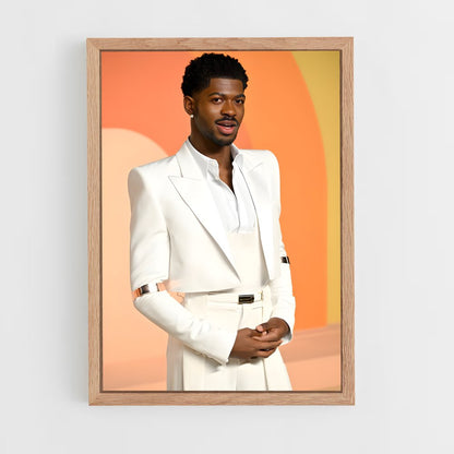 ap-lil nas x-2 cadre Bois clair
