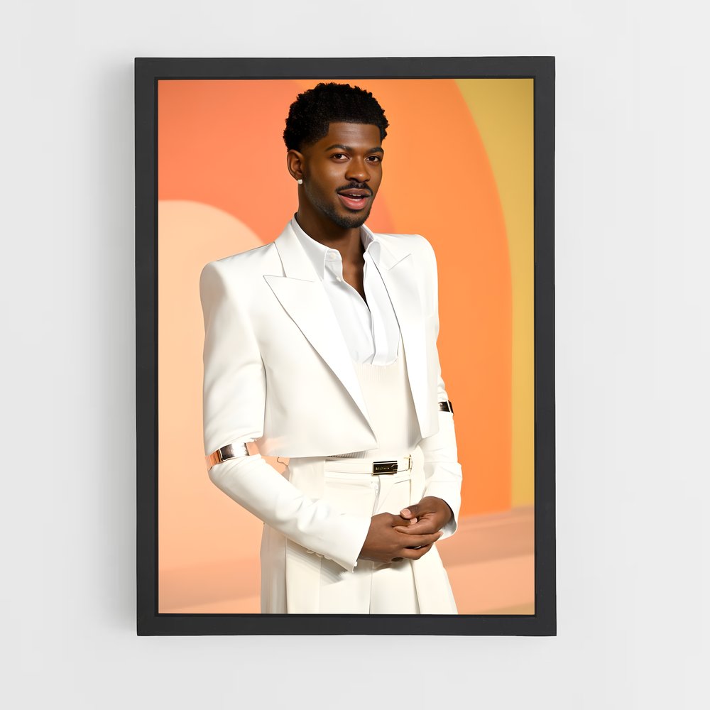 ap-lil nas x-2 cadre Noir