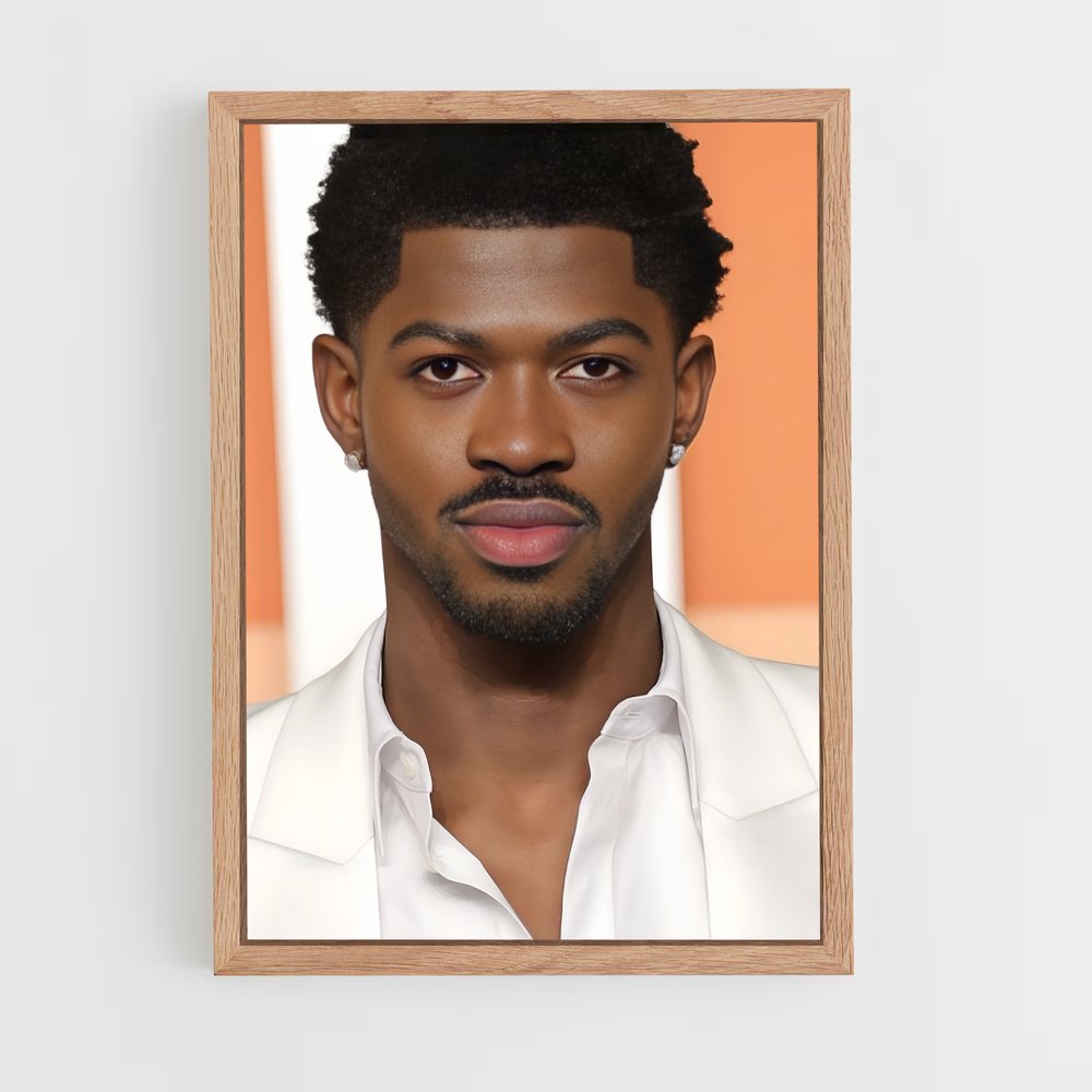 ap-lil nas x-3 cadre Bois clair