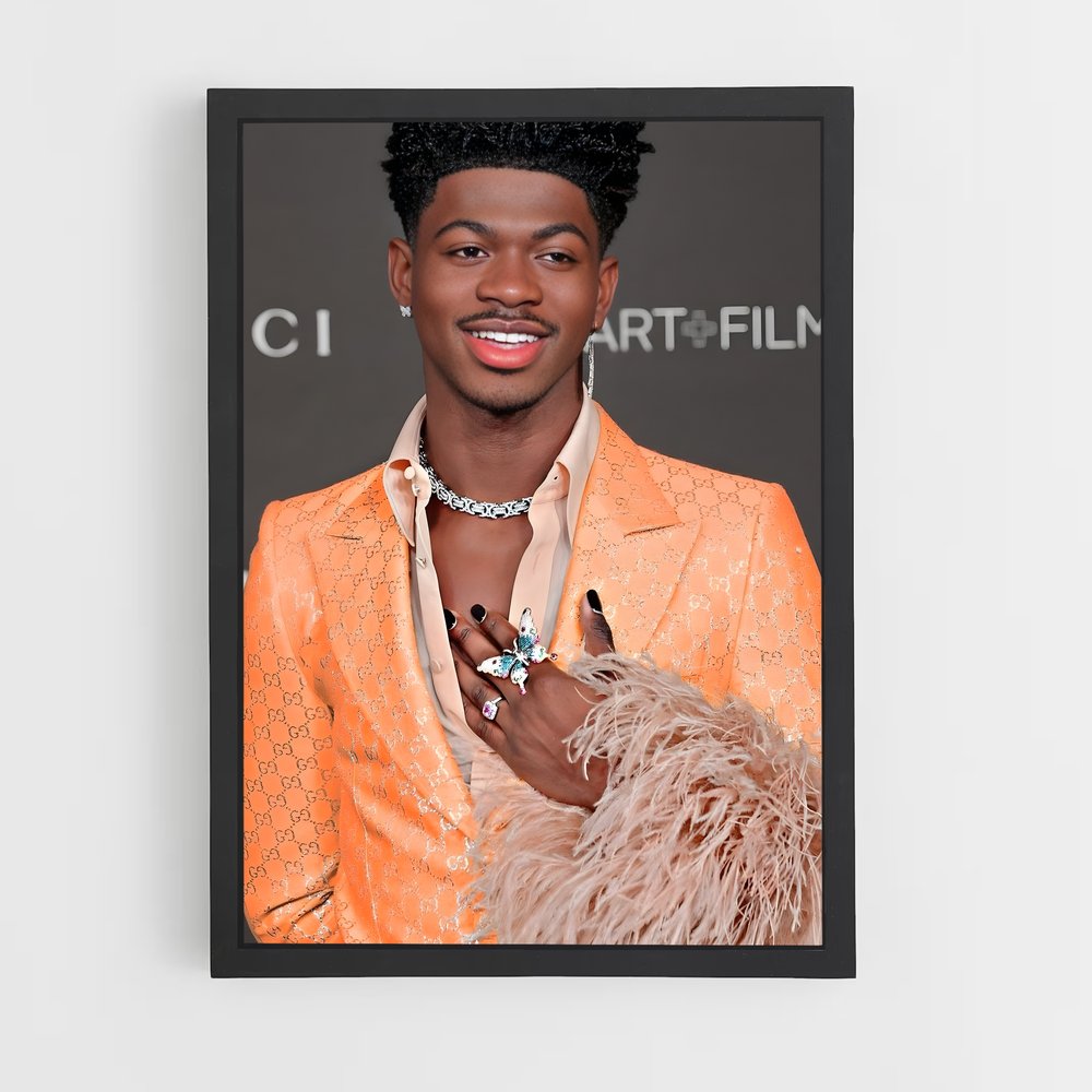 ap-lil nas x-4 cadre Noir