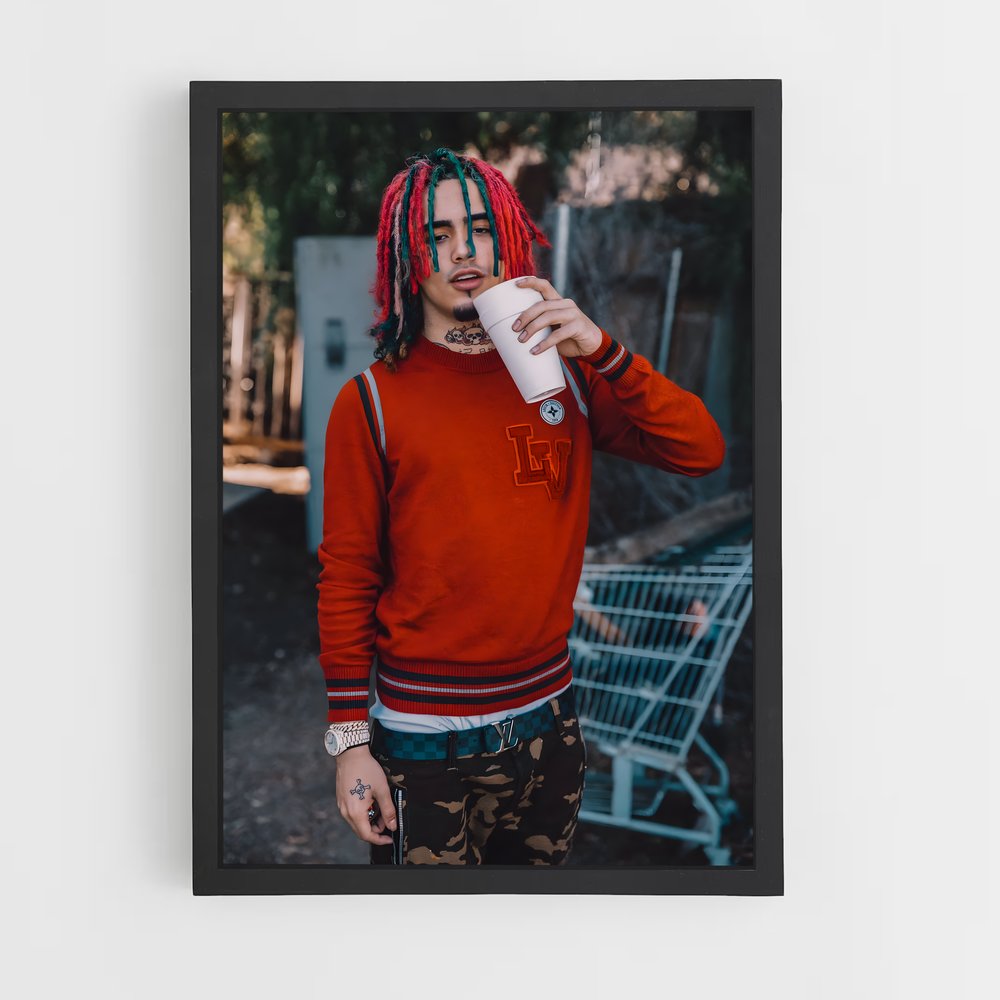 ap-lil pump-1 cadre Noir