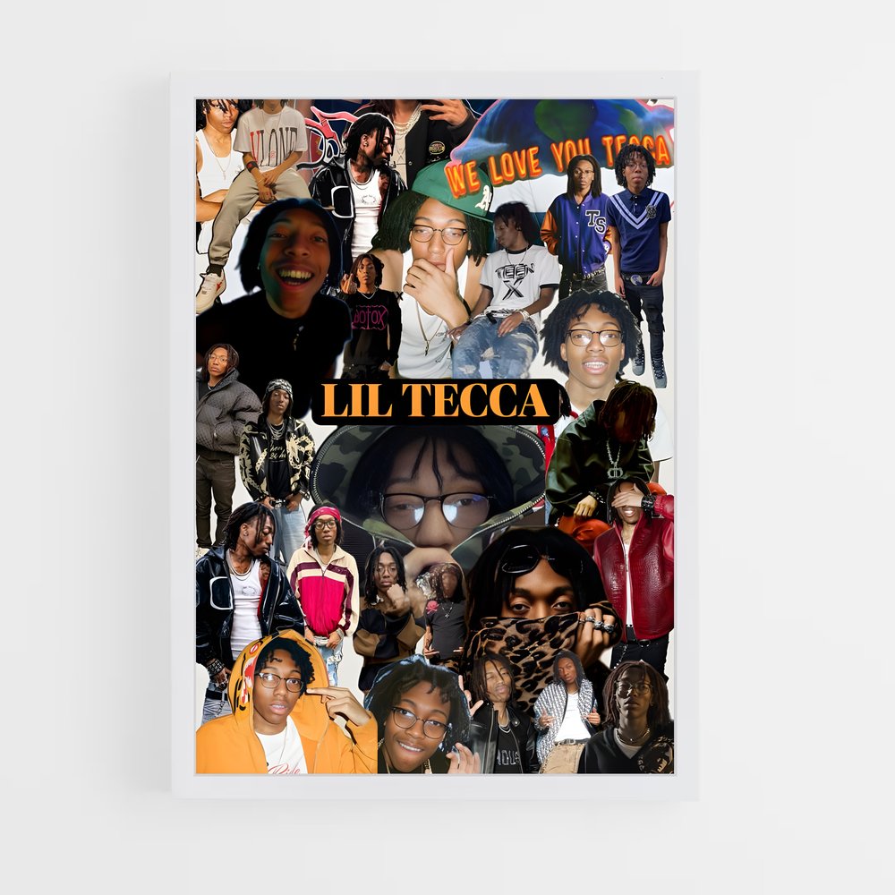 ap-lil tecca-4 cadre Blanc