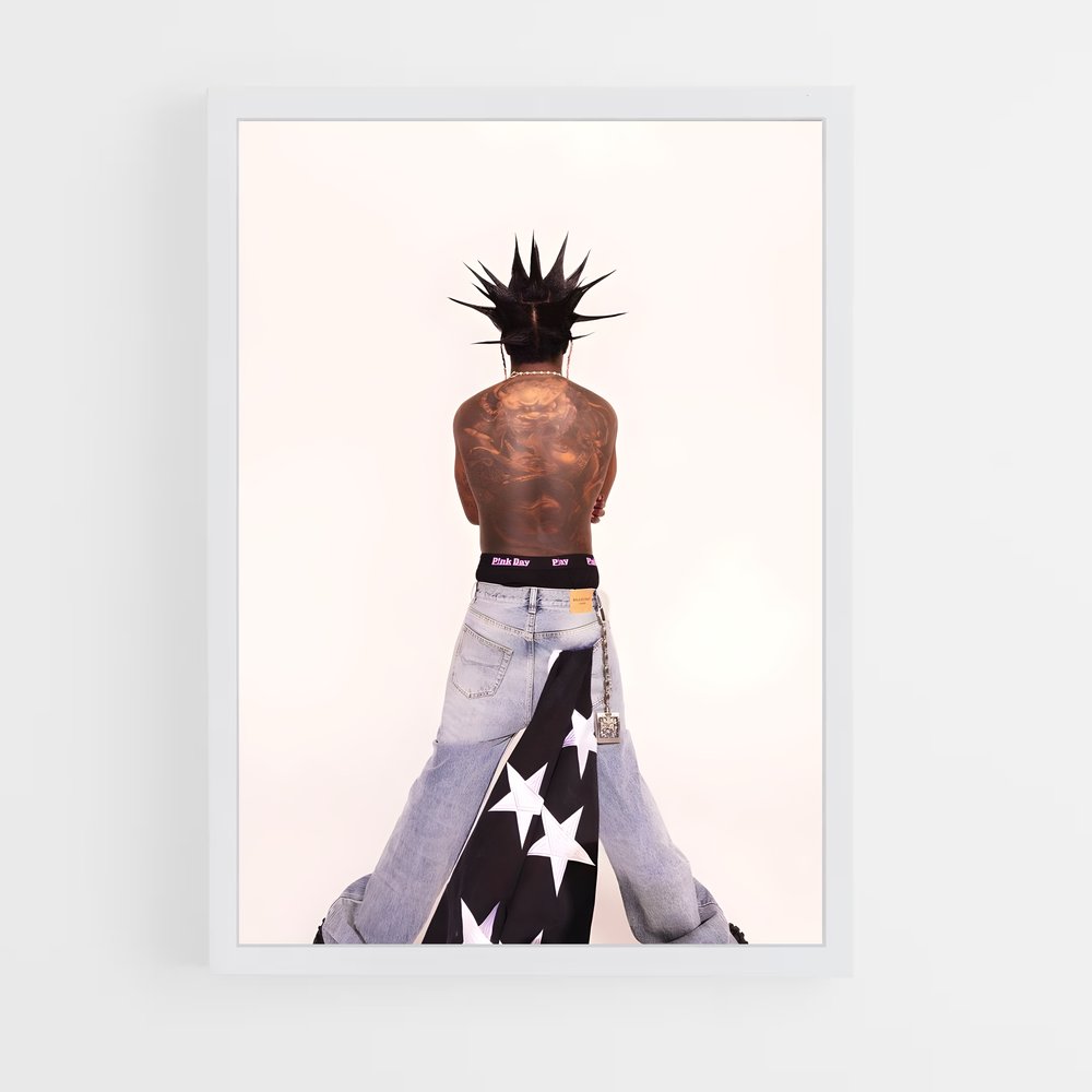 ap-lil uzi vert-4 cadre Blanc