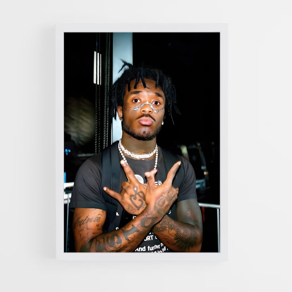 ap-lil uzi vert-5 cadre Blanc