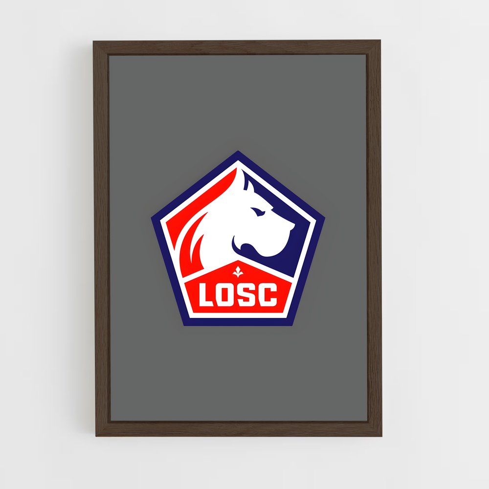 ap-lille osc-9 cadre Bois foncé