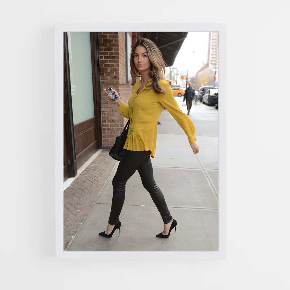 ap-lily aldridge-1 cadre Blanc