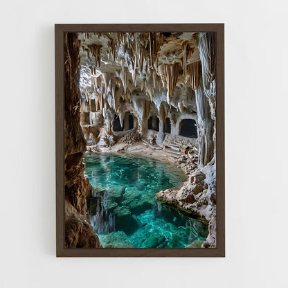 ap-limestone cave-1 cadre Bois foncé