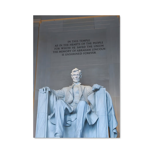Poster Lincoln memorial 93238