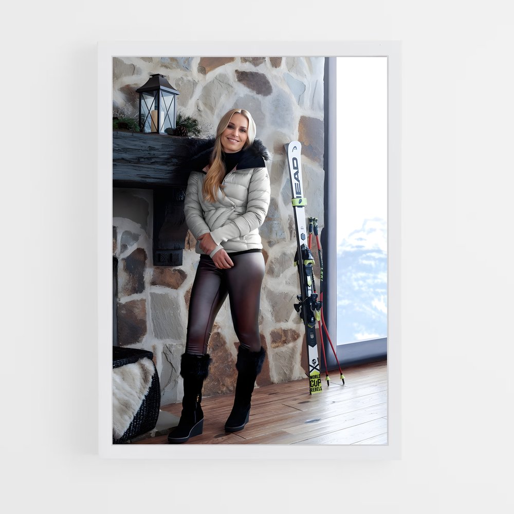 ap-lindsey vonn-1 cadre Blanc