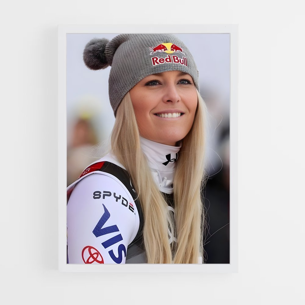 ap-lindsey vonn-5 cadre Blanc