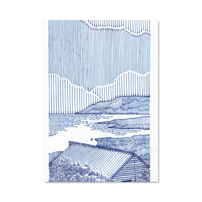 Poster Horizon Azur