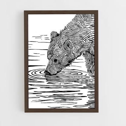 ap-line art-8 cadre Bois foncé
