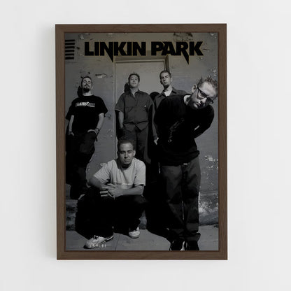 ap-linkin park-1 cadre Bois foncé