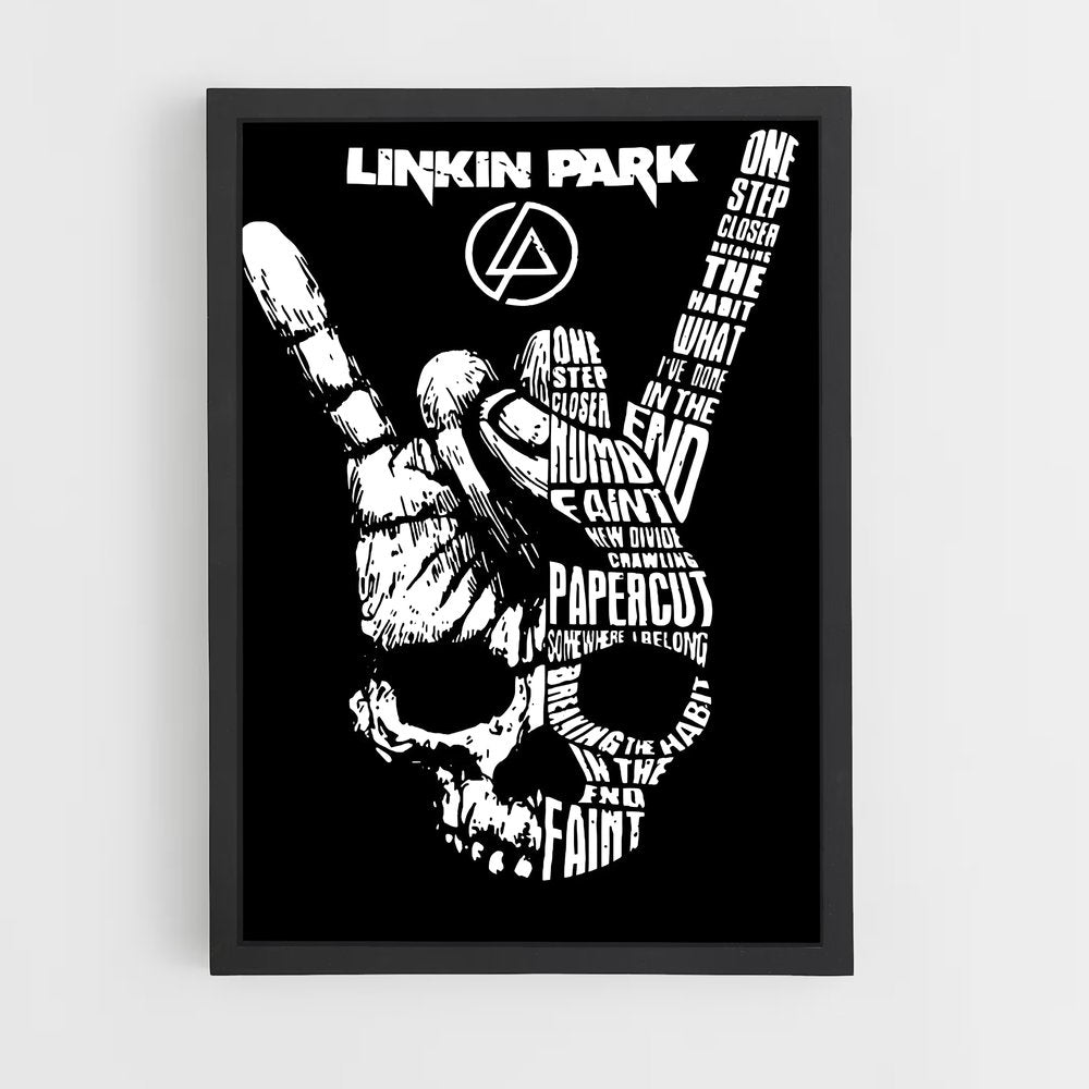 ap-linkin park-4 cadre Noir