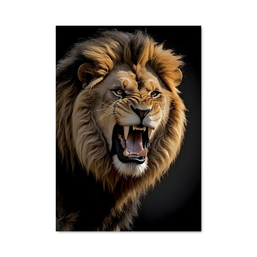 Poster Rugissement Royal