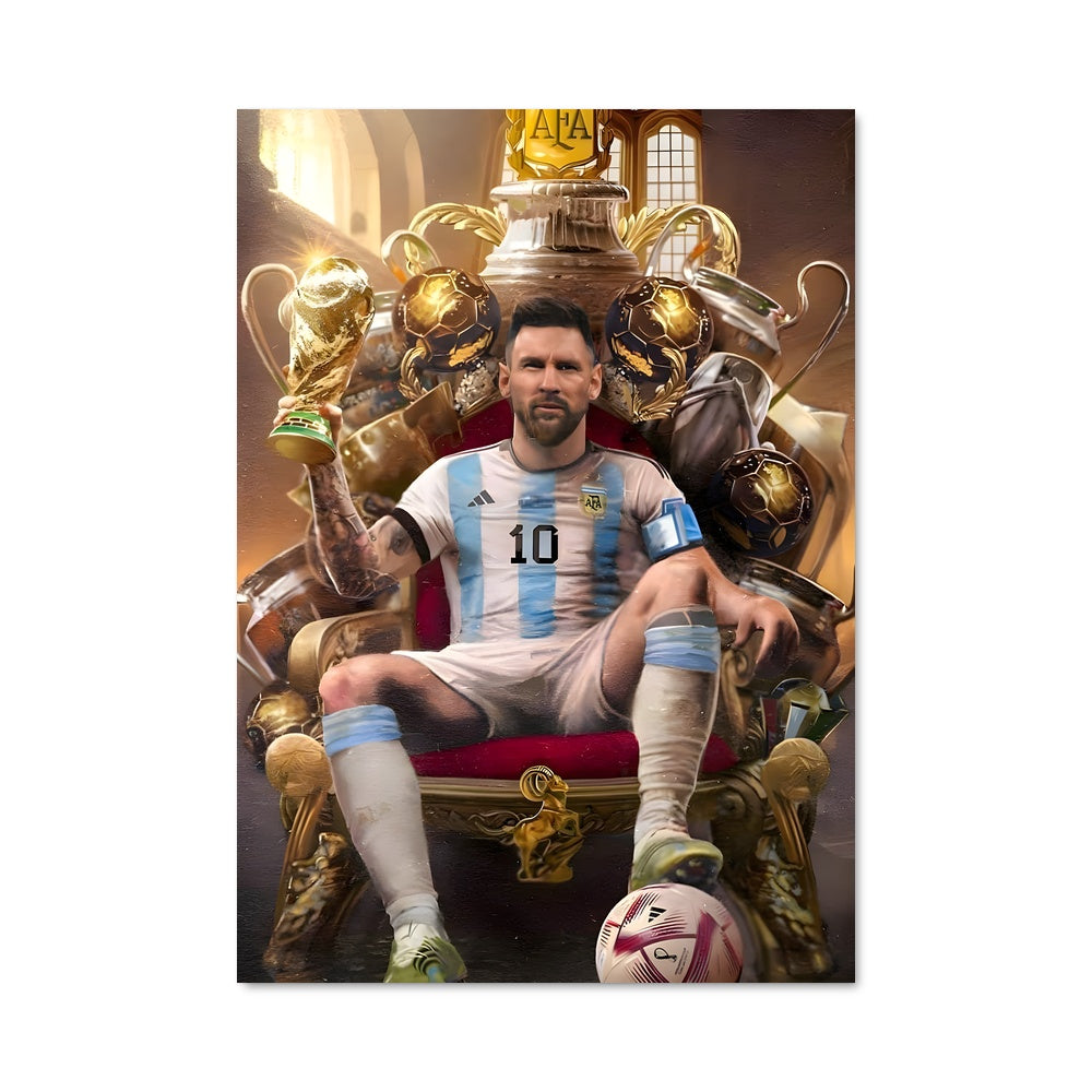 Poster Messi en Finale