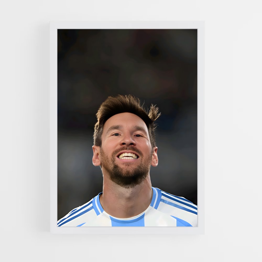 ap-lionel messi-15 cadre Blanc