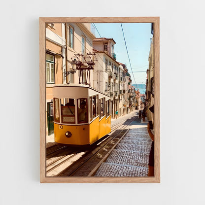 ap-lisbon tram 28-3 cadre Bois clair