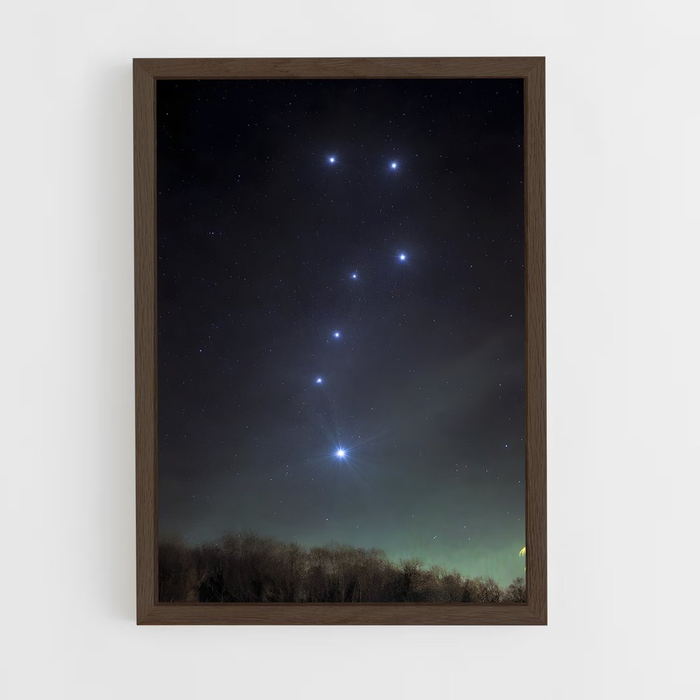 ap-little dipper-3 cadre Bois foncé
