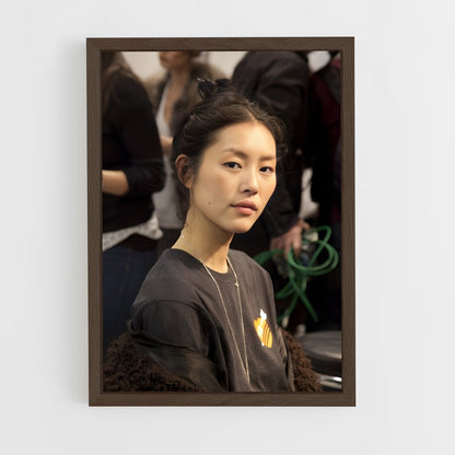 ap-liu wen-5 cadre Bois foncé