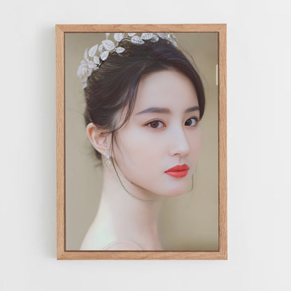 ap-liu yifei-2 cadre Bois clair