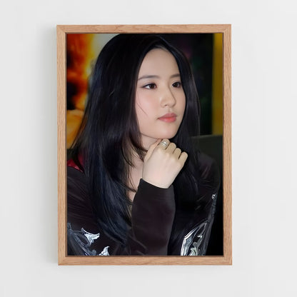ap-liu yifei-8 cadre Bois clair