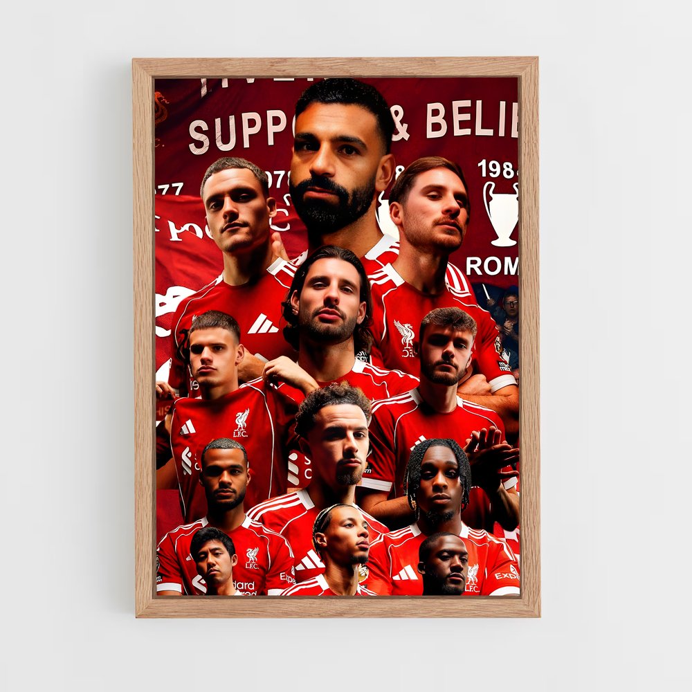 ap-liverpool fc-5 cadre Bois clair