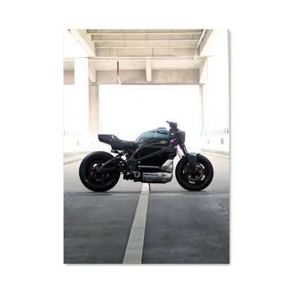 Poster Lumière de Moto