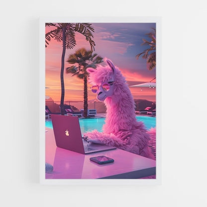 ap-llama-11 cadre Blanc