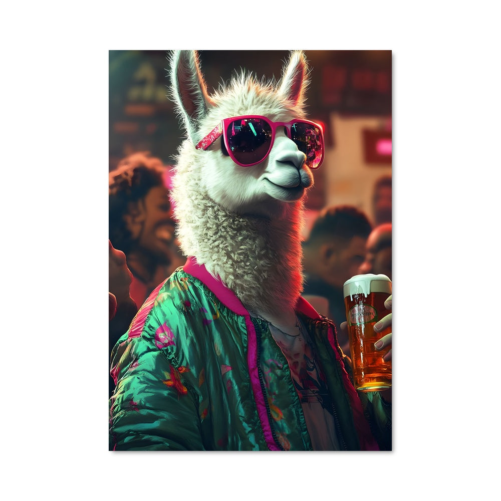 Poster Llama Drama