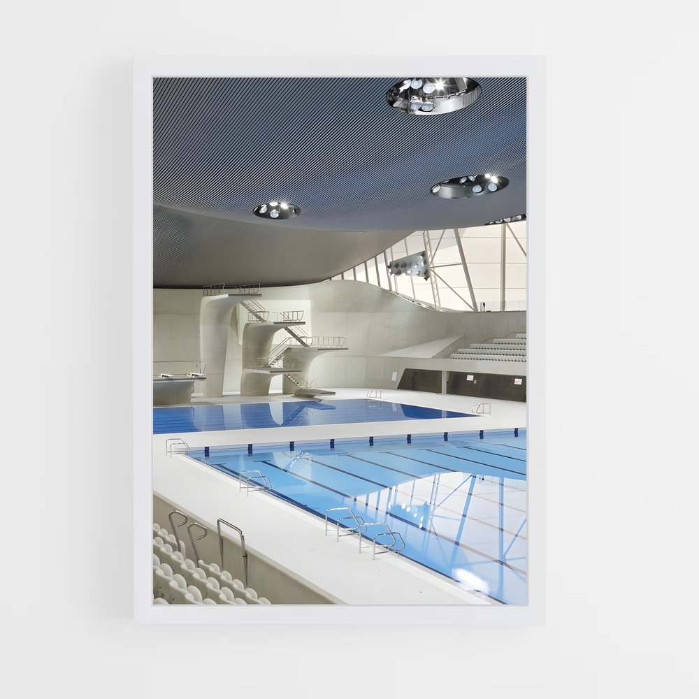 ap-london aquatics centre-1 cadre Blanc