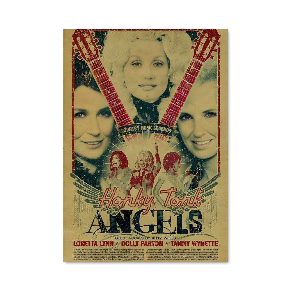 Poster Concert Country Legend