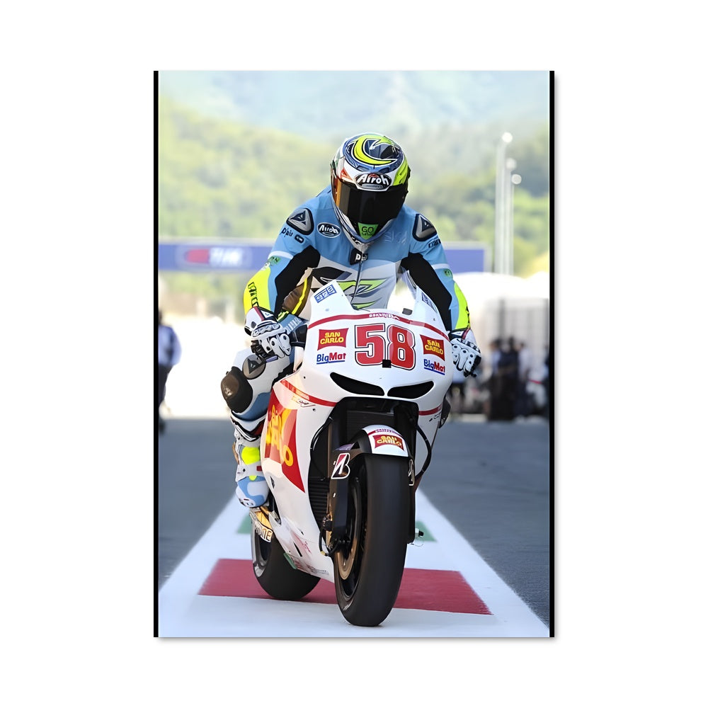 Poster Loris capirossi 64020