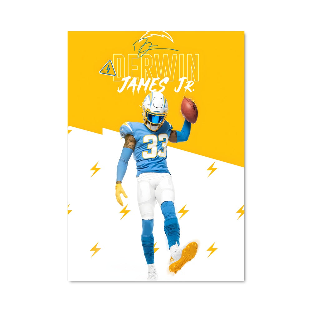 Poster Touchdown Chargers