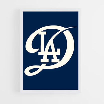 ap-los angeles dodgers-9 cadre Blanc