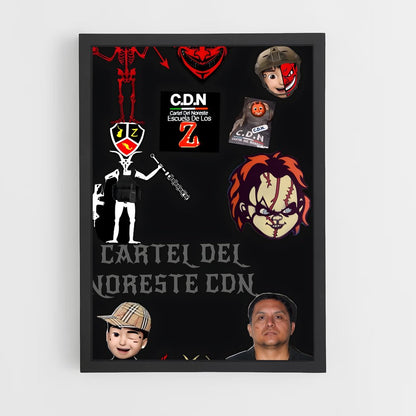 ap-los zetas-1 cadre Noir