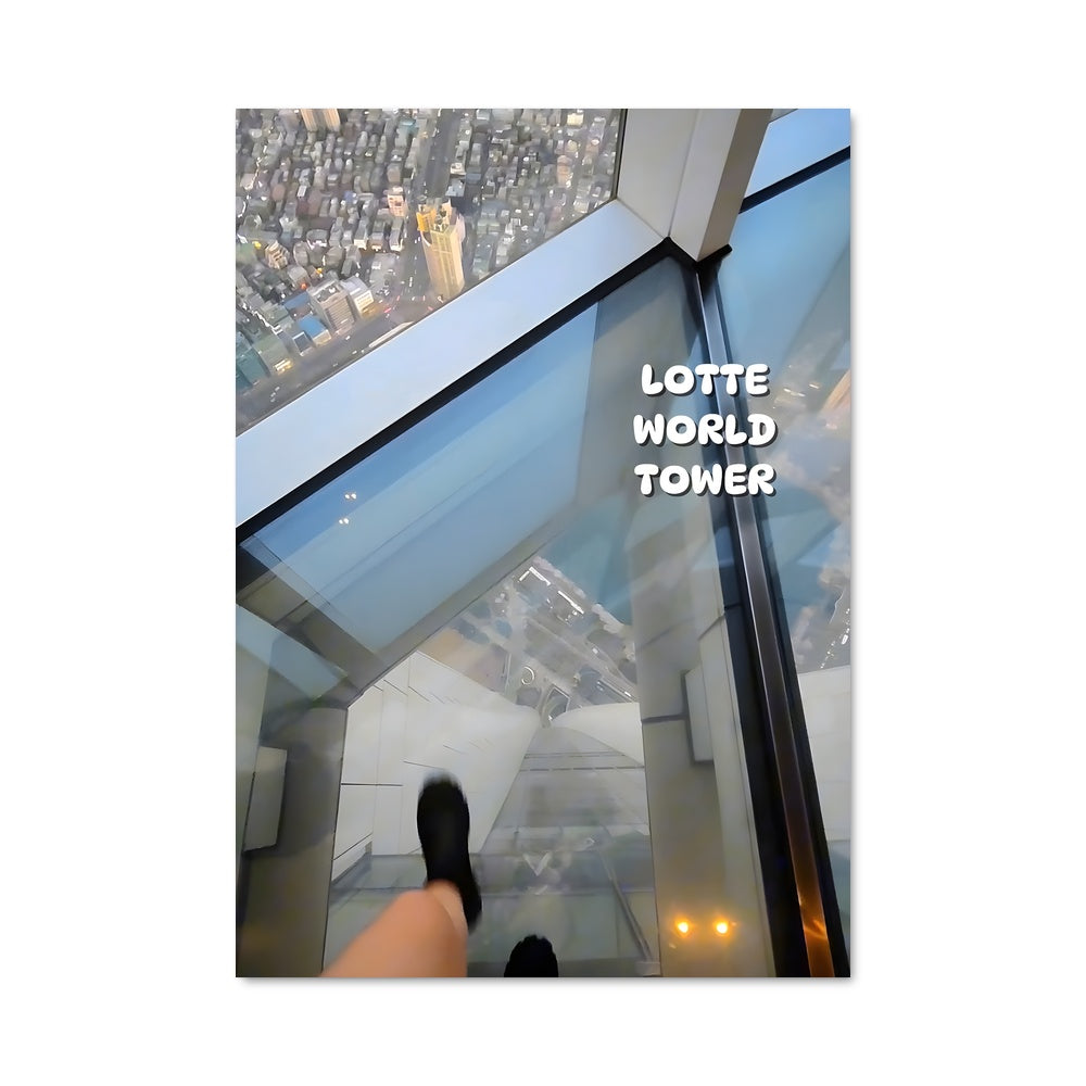 Poster Sous le Verre