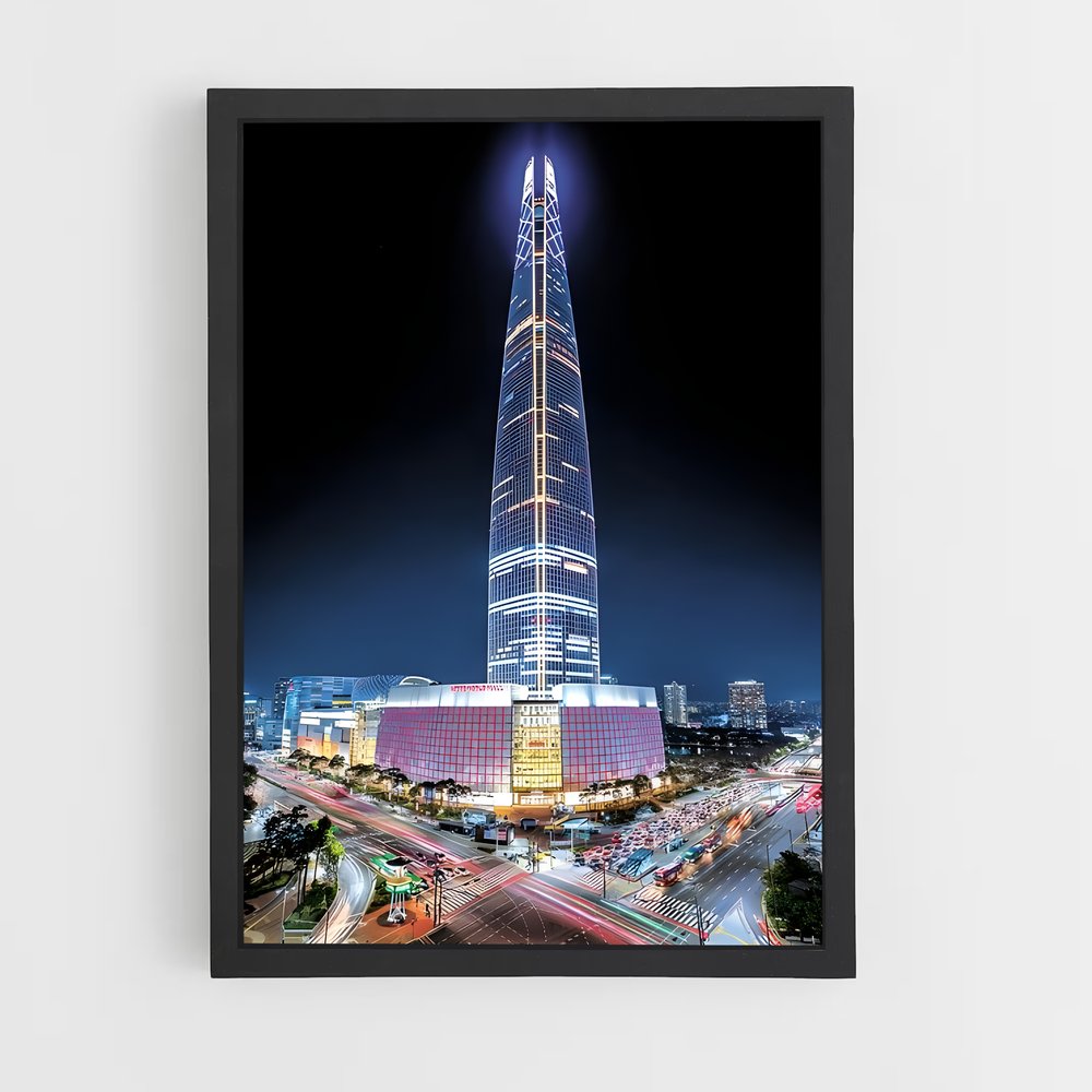 ap-lotte world tower-1 cadre Noir