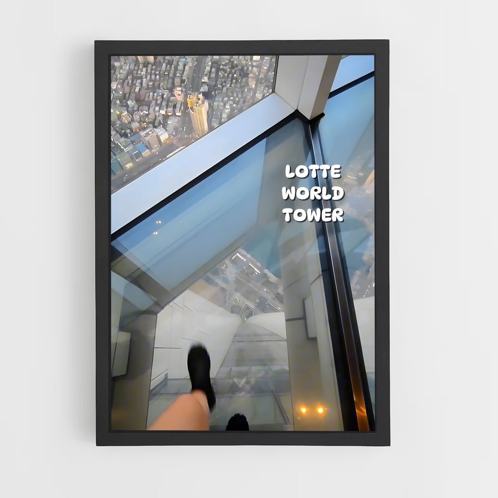 ap-lotte world tower-4 cadre Noir