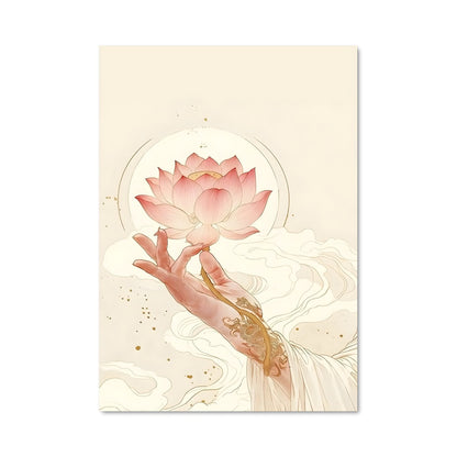 Poster Fleur de Lotus