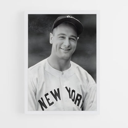 ap-lou gehrig-7 cadre Blanc