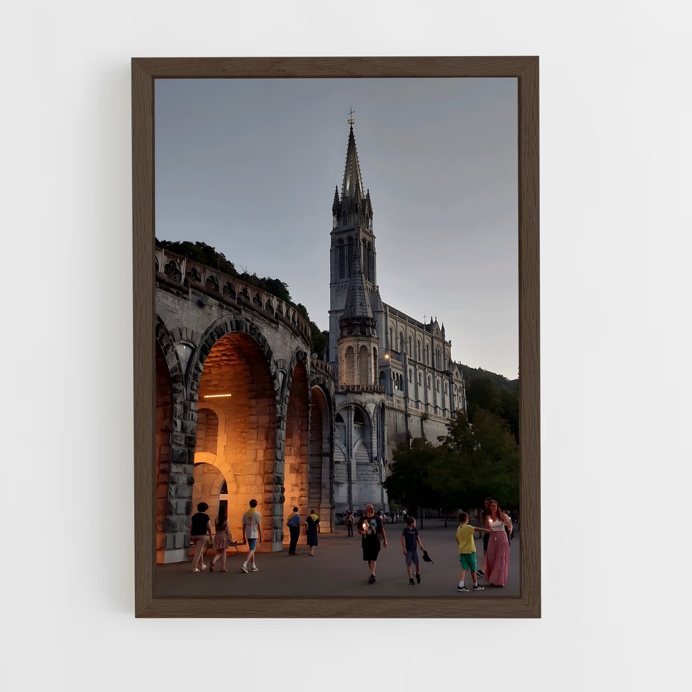 ap-lourdes-5 cadre Bois foncé