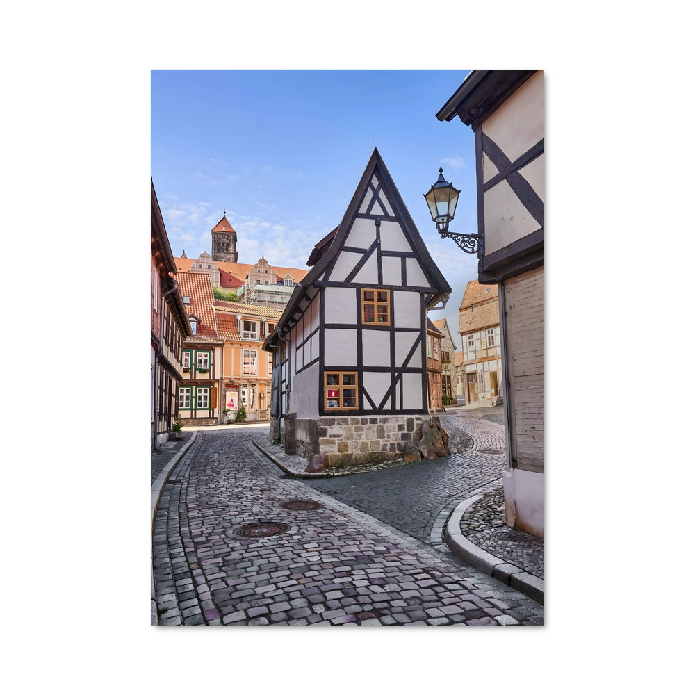 Poster Lubeck old town 90618